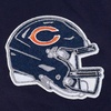 Pro Standard Womens NFL Mash Up Crewneck Sweatshirt(Midnight Navy/Orange/Midnight Navy)