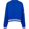 Pro Standard Womens NFL Mash Up Crewneck Sweatshirt(Royal Blue)