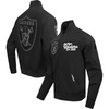 Pro Standard Men’s Black Las Vegas Raiders Paint The City Twill Full-Zip Jacket