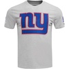 Pro Standard Mens NFL Mashup Cotton Single Short Sleeve Tee(Heather Grey)