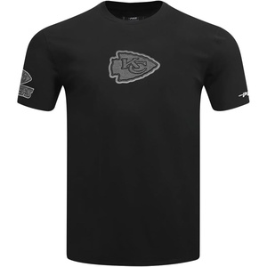 Pro Standard Mens NFL Kansas City Chiefs Reverse French Terry Short Sleeve Tee Black L