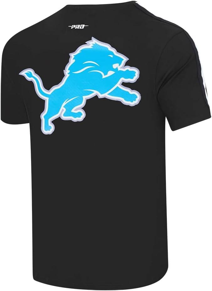 image:imagePro Standard Mens NFL Mesh Cotton Single Jersey Taping TeeBlack