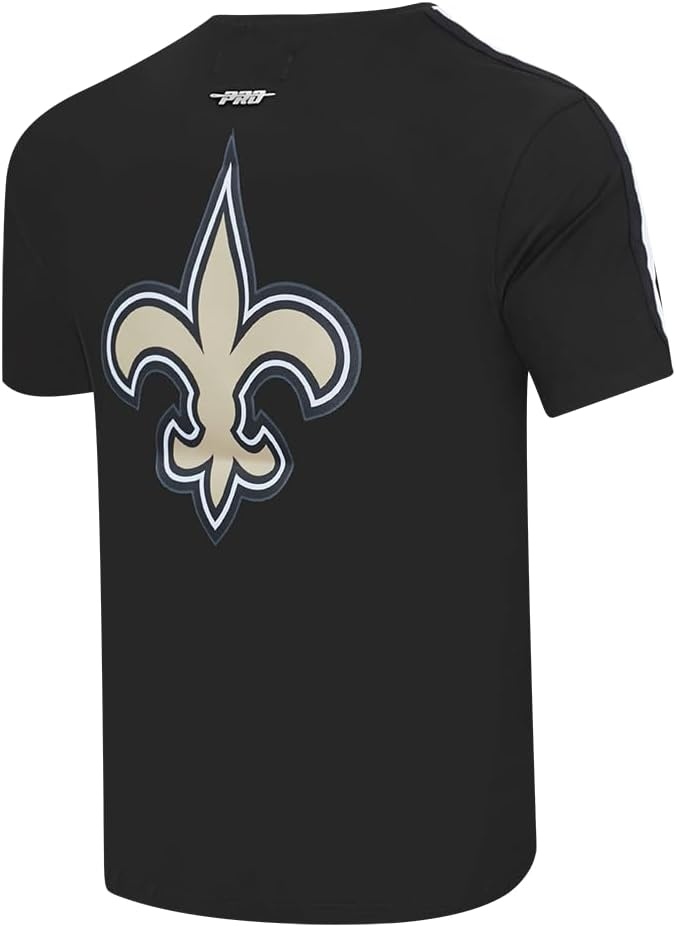 image:imagePro Standard Mens NFL Mesh Cotton Single Jersey Taping TeeBlack