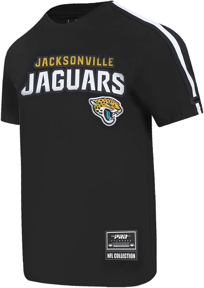 image:imagePro Standard Mens NFL Mesh Cotton Single Jersey Taping TeeBlack