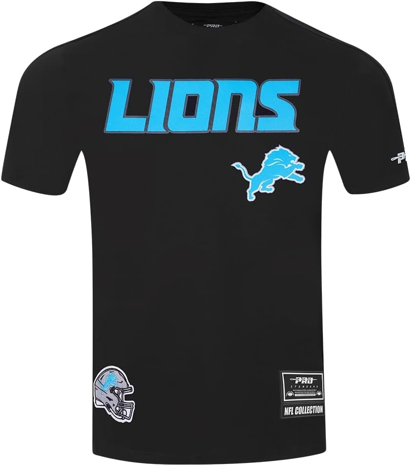 image:imagePro Standard Mens NFL Mesh Cotton Single Jersey Taping TeeBlack