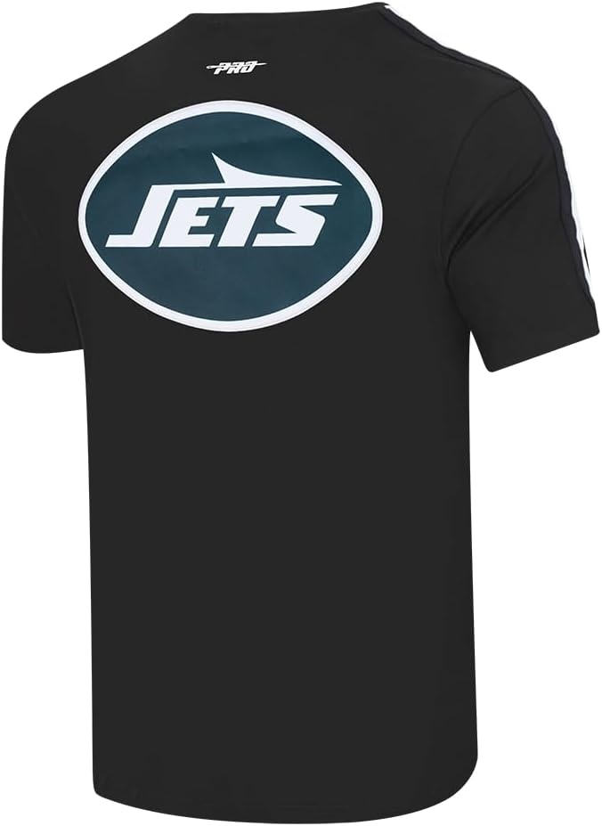 image:imagePro Standard Mens NFL Mesh Cotton Single Jersey Taping TeeBlack