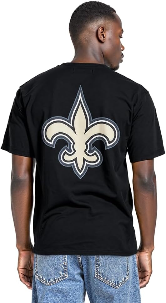 image:imagePro Standard Mens NFL Mesh Cotton Single Jersey Taping TeeBlack