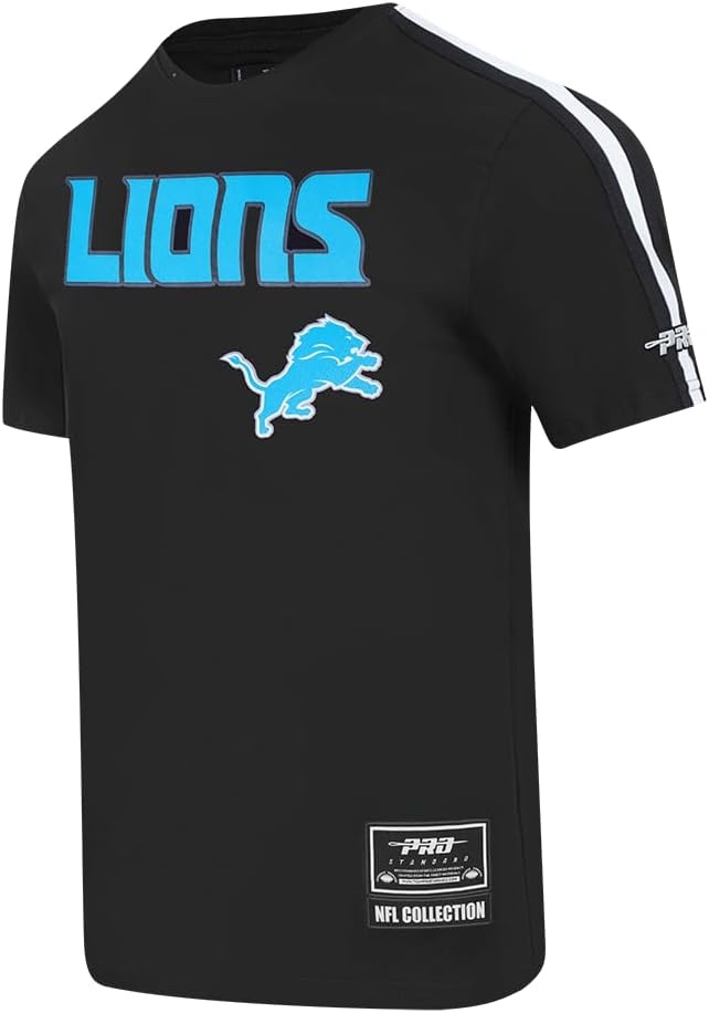 image:imagePro Standard Mens NFL Mesh Cotton Single Jersey Taping TeeBlack