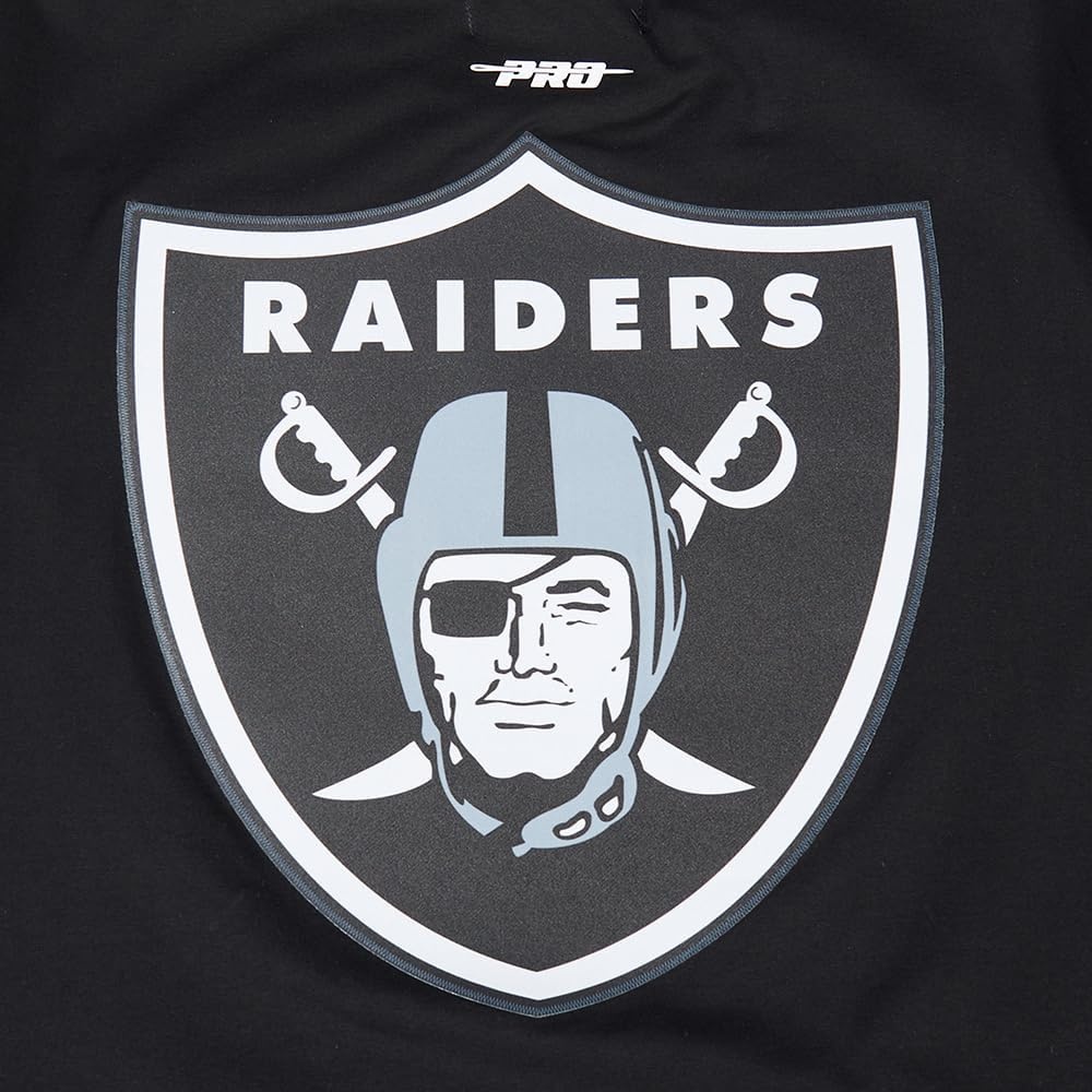 image:imagePro Standard Mens NFL Mesh Cotton Single Jersey Taping TeeBlackGray