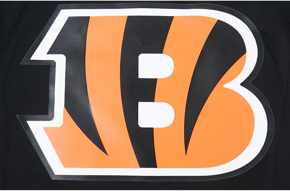 image:imagePro Standard Mens NFL Mesh Cotton Single Jersey Taping TeeBlackOrange