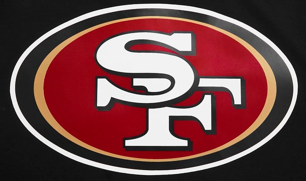 image:imagePro Standard Mens NFL Mesh Cotton Single Jersey Taping TeeBlackRed
