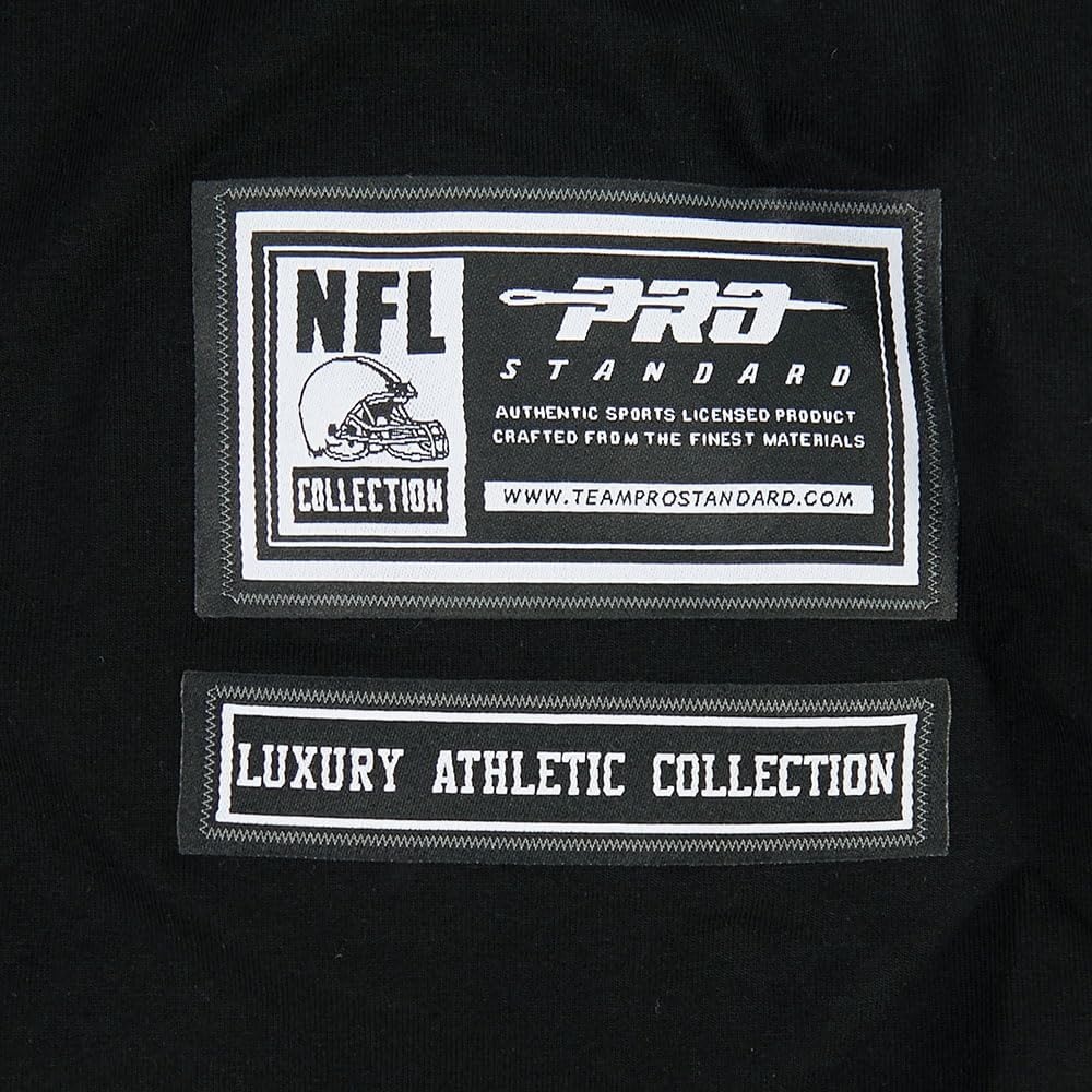 image:imagePro Standard Mens NFL Mesh Cotton Single Jersey Taping TeeBlackYellow