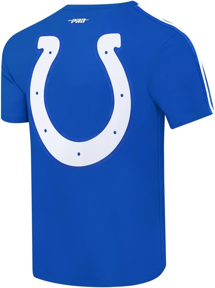 image:imagePro Standard Mens NFL Mesh Cotton Single Jersey Taping TeeRoyal Blue