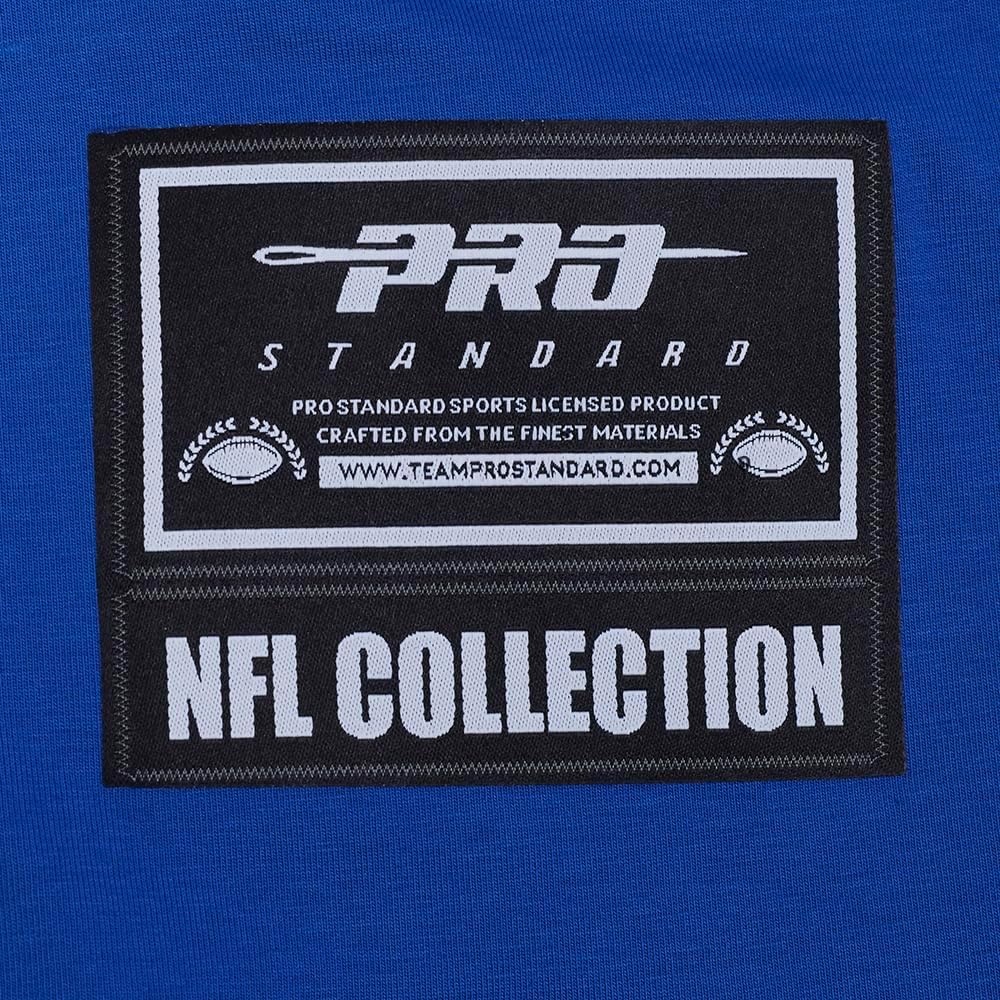 image:imagePro Standard Mens NFL Mesh Cotton Single Jersey Taping TeeRoyal Blue