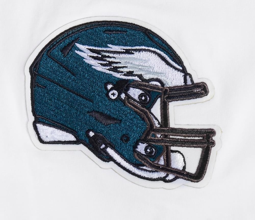 image:imagePro Standard Mens NFL Mesh Cotton Single Jersey Taping TeeWhiteBlack