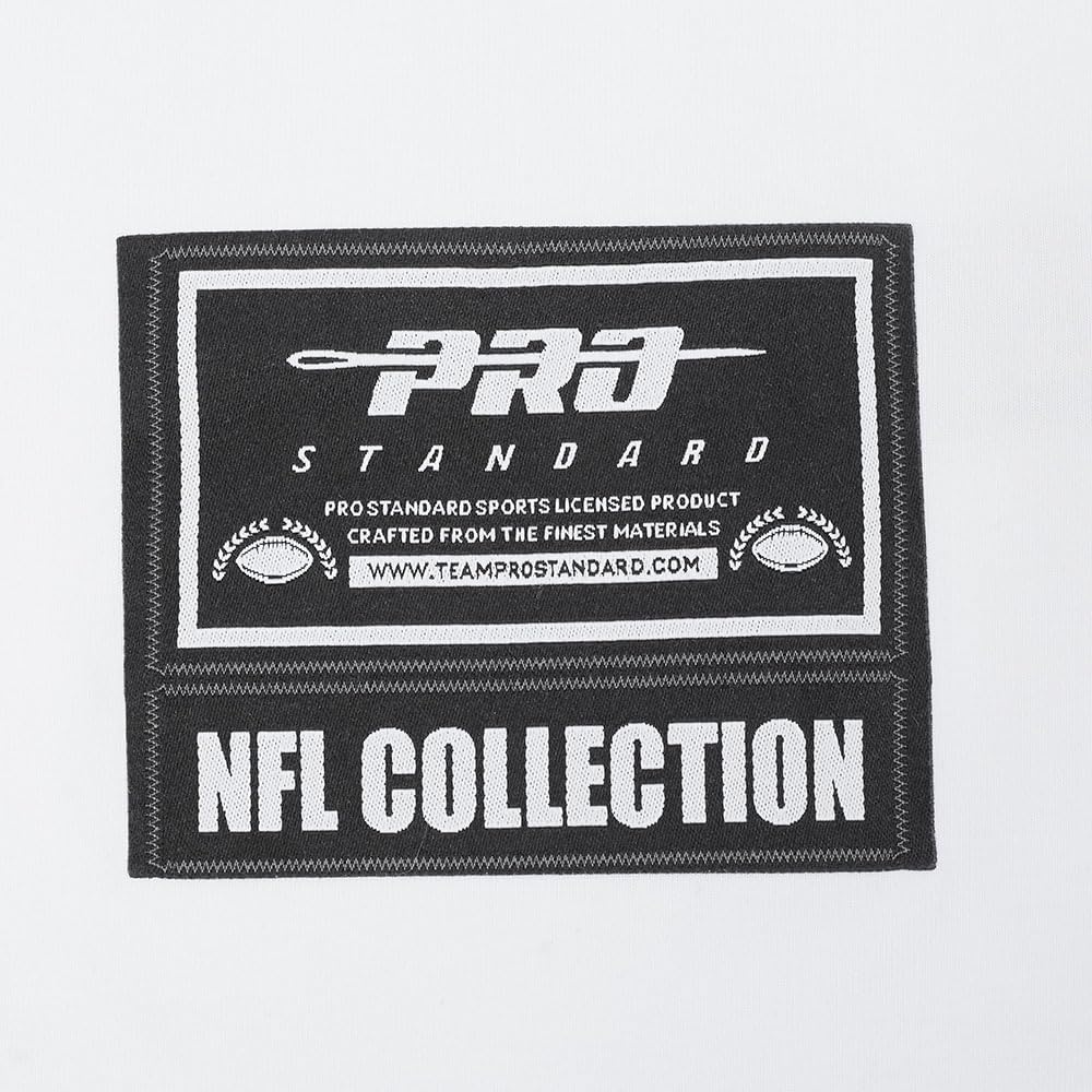 image:imagePro Standard Mens NFL Mesh Cotton Single Jersey Taping TeeWhiteRed