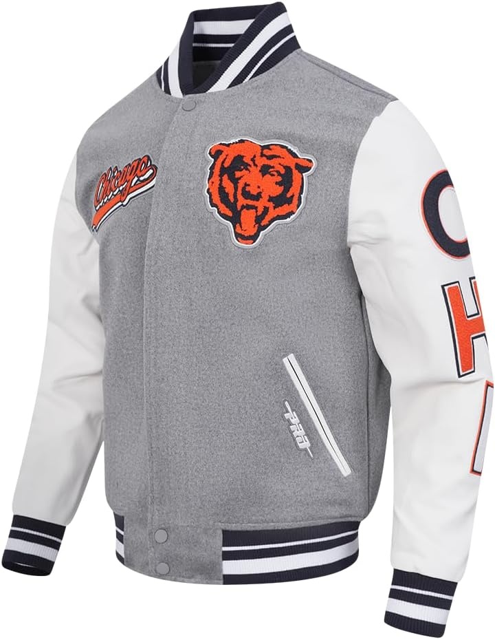 image:imagePro Standard Mens NFL Script Tail Varsity Jacket