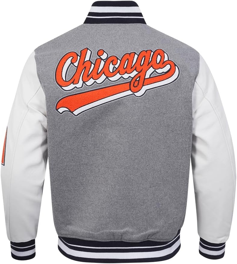 image:imagePro Standard Mens NFL Script Tail Varsity Jacket