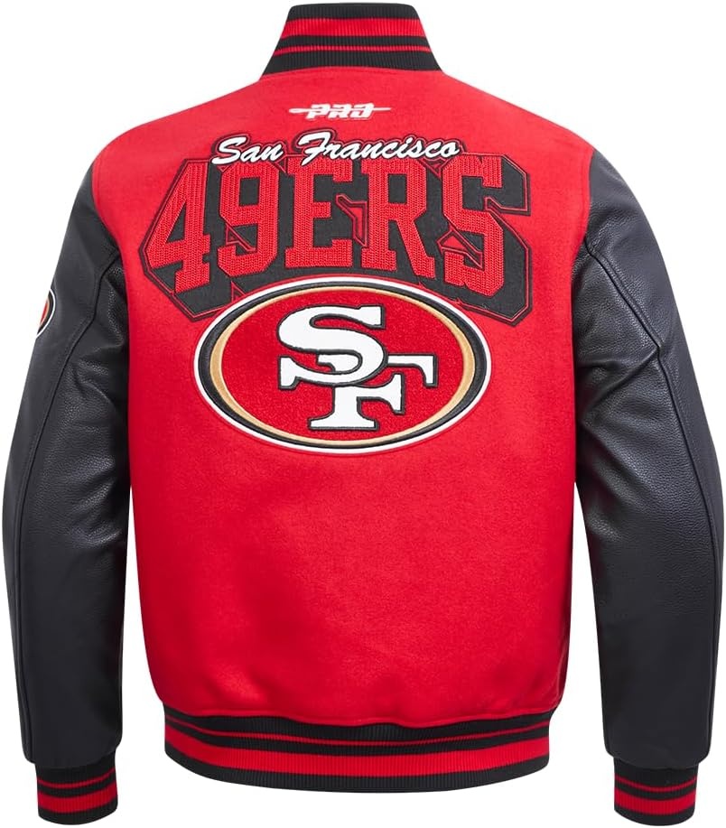 image:imagePro Standard Mens NFL Team Badge Varsity Jacket