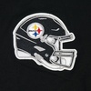 Pro Standard Mens NFL Mesh Cotton Single Jersey Taping Tee(Black/Yellow)