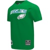 Pro Standard Mens NFL Mesh Cotton Single Jersey Taping Tee(Kelly Green)