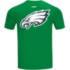 Pro Standard Mens NFL Mesh Cotton Single Jersey Taping Tee(Kelly Green)