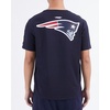 Pro Standard Mens NFL Mesh Cotton Single Jersey Taping Tee(Midnight Navy)