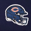 Pro Standard Mens NFL Mesh Cotton Single Jersey Taping Tee(Midnight Navy/Orange)