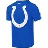 Pro Standard Mens NFL Mesh Cotton Single Jersey Taping Tee(Royal Blue)