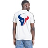 Pro Standard Mens NFL Mesh Cotton Single Jersey Taping Tee(White/Black)