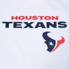 Pro Standard Mens NFL Mesh Cotton Single Jersey Taping Tee(White/Black)