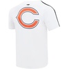 Pro Standard Mens NFL Mesh Cotton Single Jersey Taping Tee(White/Midnight Navy)