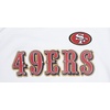 Pro Standard Mens NFL Mesh Cotton Single Jersey Taping Tee(White/Red)