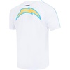 Pro Standard Mens NFL Mesh Cotton Single Jersey Taping Tee(White/University Blue)