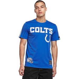 Pro Standard Mens NFL Mesh Cotton Single Jersey Taping Tee(Royal Blue)