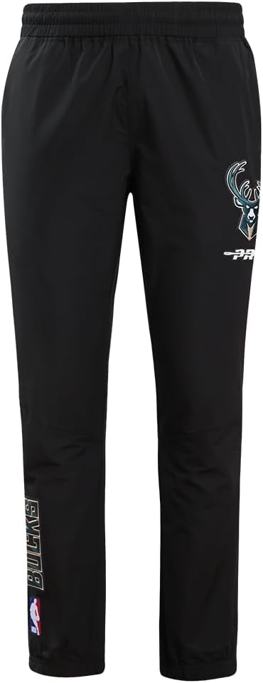 image:imagePro Standard Mens NBA Classic Wind Woven Nylon PantBlack
