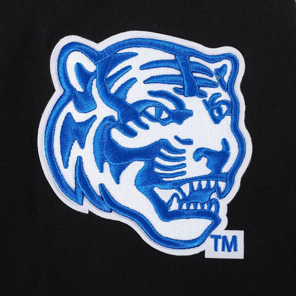 image:imagePro Standard NCAA mens Pro Standard Mens Classic Chenille Brushed Back French Terry Crewneck SweatshirtBlack