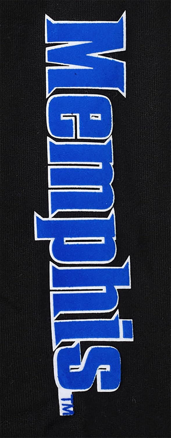 image:imagePro Standard NCAA mens Pro Standard Mens Classic Chenille Brushed Back French Terry Crewneck SweatshirtBlack