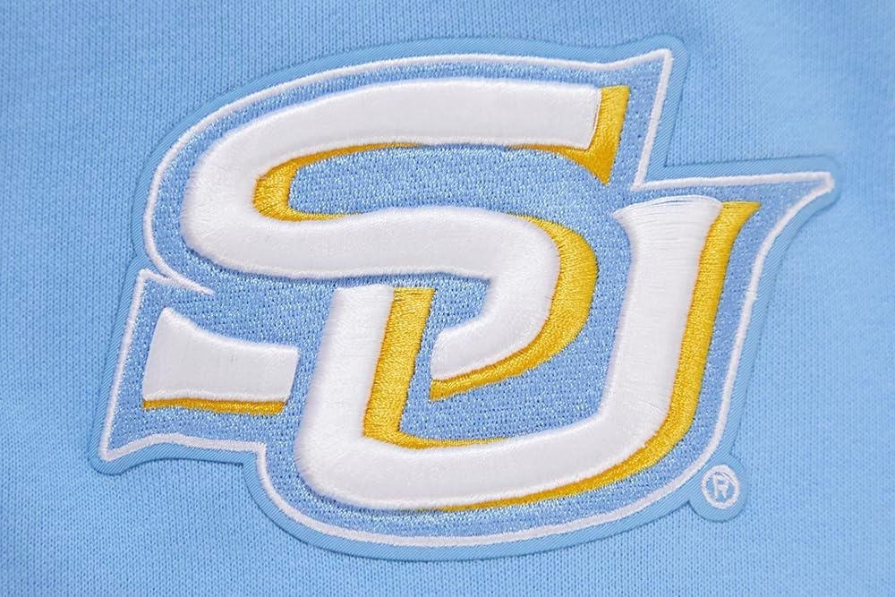 image:imagePro Standard NCAA mens Pro Standard Mens Classic Chenille Brushed Back French Terry Crewneck SweatshirtTeam Color