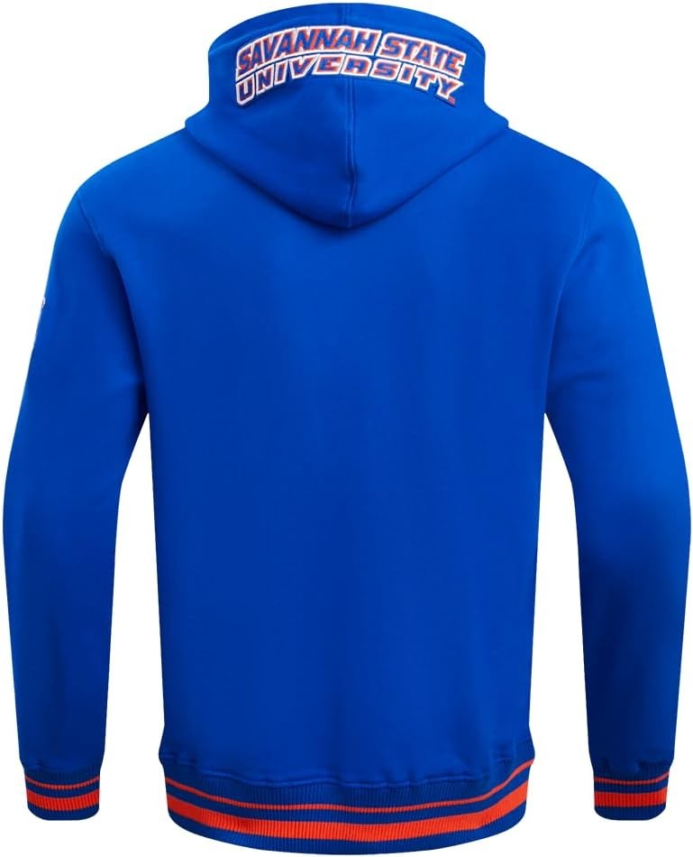 image:imagePro Standard NCAA mens Pro Standard Mens Classic Chenille Brushed Back French Terry Crewneck SweatshirtTeam Color