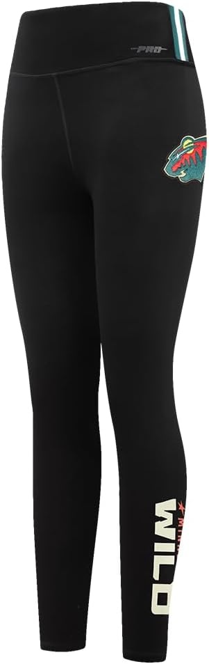image:imagePro Standard NHL Womens Pro Standard Womens NHL Classic Chenille LeggingBlack