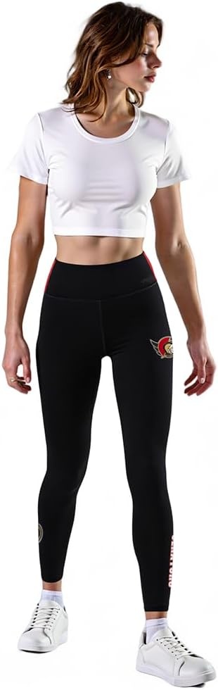 image:imagePro Standard NHL Womens Pro Standard Womens NHL Classic Chenille LeggingBlack