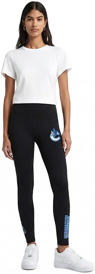 image:imagePro Standard NHL Womens Pro Standard Womens NHL Classic Chenille LeggingBlack