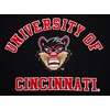 Pro Standard NCAA mens Pro Standard Mens Classic Chenille Brushed Back French Terry Crewneck Sweatshirt(Black/Red/Black)