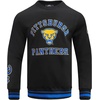Pro Standard NCAA mens Pro Standard Mens Classic Chenille Brushed Back French Terry Crewneck Sweatshirt(Black/Royal Blue/Black)