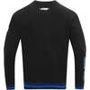 Pro Standard NCAA mens Pro Standard Mens Classic Chenille Brushed Back French Terry Crewneck Sweatshirt(Black/Royal Blue/Black)