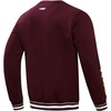 Pro Standard NCAA mens Pro Standard Mens Classic Chenille Brushed Back French Terry Crewneck Sweatshirt(Team Color)