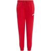 Pro Standard NHL Womens Pro Standard Womens NHL Classic Chenille Brushed Back French Terry Sweatpant(Red)