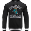 Pro Standard NCAA mens Pro Standard Mens Classic Chenille Brushed Back French Terry Crewneck Sweatshirt(Black)