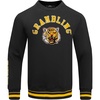 Pro Standard NCAA mens Pro Standard Mens Classic Chenille Brushed Back French Terry Crewneck Sweatshirt(Black/Yellow)